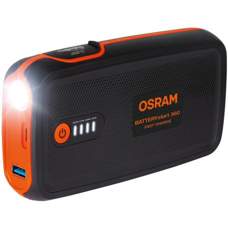 Palaides būsteris AKUMULATORA BANKA USB-C 12V 200A(1000A) 9000mah Osram